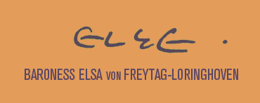 Baroness Elsa Von Freytag-Loringhoven